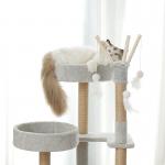 Scratch Resistant Modern Cat Tower Cat Climbing Frame Soft And Comfortable