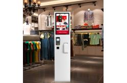 China High Brightness Digital Signage Totem , 22 Inch Touch Screen Kiosk Self Service Machine supplier