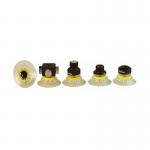 M5 Male Handing Robotic Arm Parts , Industrial Flat F15 Silicone Vacuum Suction Cups for sale