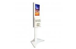China Hand Sanitizer 230W 450cd/m2 21 Lcd Digital Signage Totem supplier