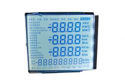 China 7 Segment Transflective Lcd Module , Monochrome Fstn Lcd Module For Electric Meter supplier