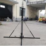 Light Weight Sports Filming Pole Portable Telescoping Pole Hand Crank Up Mast 9m  12m for sale