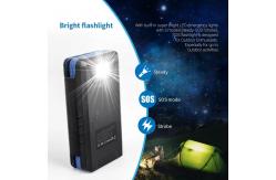 China High Capacity 50000mah Solar Powerbank Foldable Solar Power Bank With LED Light supplier