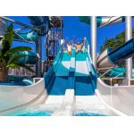 Amusement Park Rides Swimming Pool Equipment Sea Water Fiberglass Slide for sale