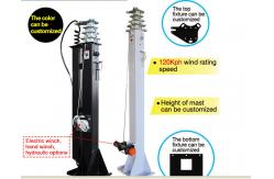 China Mobile Energy Vehicle Solar Wind Hybrid System Trailer Power Supply System supplier