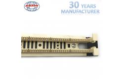 China Network 110 Punch Block 19 1U 110 Cross Connect Distribution Frame supplier