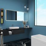High Tech Touch Custom Bathroom Vanity Mirrors High Versatility Shatter Resistant for sale