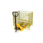 Stackable Folding Mesh Containers Stillage Steel Cages For Storage for sale