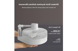 China Oscillating Timing Remote Control Portable Foldable Fan Rechargeable Stand Desk Fan supplier