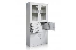 China KD Structure Durable Metal Storage Cabinet With Safe Box supplier