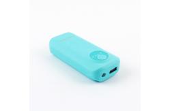 China LED Light Plastic Portable Power Bank 2400MAH 18650 Li ion battery supplier