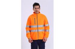 China 360gsm Cold Weather Workwear OEM Hi Vis Work Jacket With Flap supplier