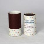 Eco-friendly Cylinderl Kraft Paper Can Packaging for Cosmetics and Skin Care Products for sale