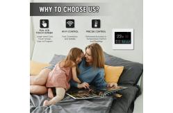 China 120v Wireless WiFi Smart Central Heating Thermostat Programmable ODM supplier