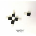 High Switching Frequency Schottky Diodes , Low Power Loss Free Wheeling Diodes for sale