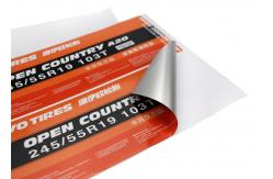 China Custom Printed Self Adhesive Labels On A Roll Water Resistant CMYK Print supplier