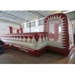 72 Square Meters Inflatable Soccer Game , UV Resistance Inflatable Football Field for sale