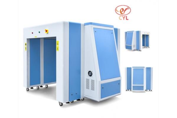 160KV Cargo Scanning Machine 80 Degree Angle 200kg Conveyor Equipment