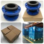 Flange DN50 Flexible Rubber Bellows For Piping Irrigation Expansion