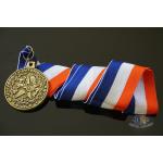 Round Custom Design UIL Metal Award Medals Blank Medallion With 3D Effect