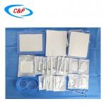 Non Woven Ophthalmic Surgical Pack Blue Drapes For Patient for sale