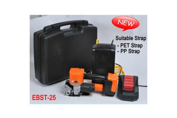 Rechargeable battery powered friction welding seal packing equipment