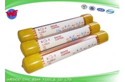 China Single Hole EDM Brass Tubes High Precision 150mm Length With 4.5mm OD supplier