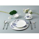 OEM ODM Glossy Surface 45% Bone China Dinnerware Set for sale