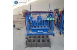 China Two Holes Concrete Brick Making Machine 220V Two Phase Power Brick Making Machine supplier