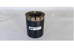China Precision Engineered Impregnated Diamond Drill Bit Efficient Drilling Aq Bq Nq Hq Pq supplier