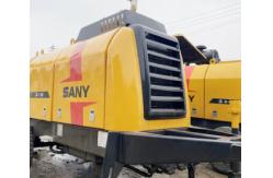 China Sany 2019 Used Concrete Trailer Pump HBT60C 65m3/H With Diesel Engine supplier