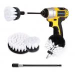 4 Pack Power Drill Brush Multi Purpose Extended Long Attachment Kit For Grout for sale