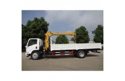 China ISUZU 4x2 5 Tons Truck Mounted Crane Single Row Logistics Transportation supplier