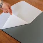 LLDPE CATII Mirror Safety Backing Protective Film for sale