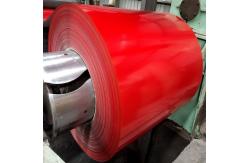 China Red RAL 600mm PPGI Coil MTC Prepainted Galvanized Steel Coil supplier