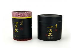 China Cardboard Paper Tube With The Window In The Lid supplier