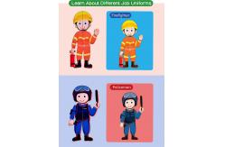 China Parent Child Interactive Educational Puzzle Toys Learning Career and Uniform Dress Up supplier
