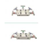 1/2 NPT Pressure Transmitter Manifold DPT Direct Mounting 5 Valve