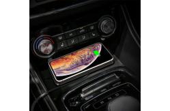 China 15 Watt Universal Car Wireless Charging Pad Automatic Detection And Switching supplier
