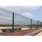 1.83*2.5m Square Round Post Outdoor 3D Curved Welded Wire Mesh Fence for sale
