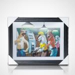 Hot Sell High Definition Promotion Gift Japanese 3D Lenticular Anime Posters With Frame