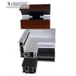 Clear Anodized Aluminum Window Extrusion Profiles Cutting / Pnching / Milling for sale