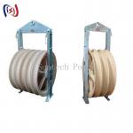 822 Series Large Diameter Rope Pulley Stringing Cable Blocks Customized Dimension High Load Capacity for sale