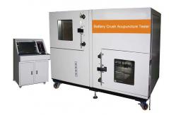 China UN38.3 IEC62133 Battery Cell 13kN Crushing Acupuncture Computer Control Testing Equipment supplier