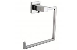 China Matte Black Wall Mount Towel Ring Paper Roll Bathroom Tissue Holder supplier