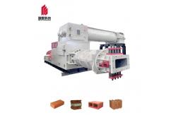 China 4500 X 2100 X 900mm Double Shaft Mixing Extruder 45kW Clay Making Machine supplier