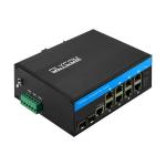 Web Managed Gigabit Ethernet Switch 10 Port Industrial Network Switch IM-FS280GW for sale