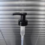 24/400 28/400 Black PP PE Material Lotion Pump Output 1.20 - 1.50ml/T for sale