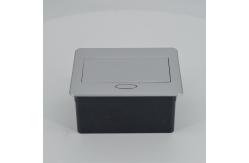 China Multifunctional Zinc Alloy Desktop Office Pop Up Desk Power Outlets supplier