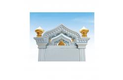 China 30m Length Automatic Retractable Gate Trackless Remote Control License Plate Recognize supplier